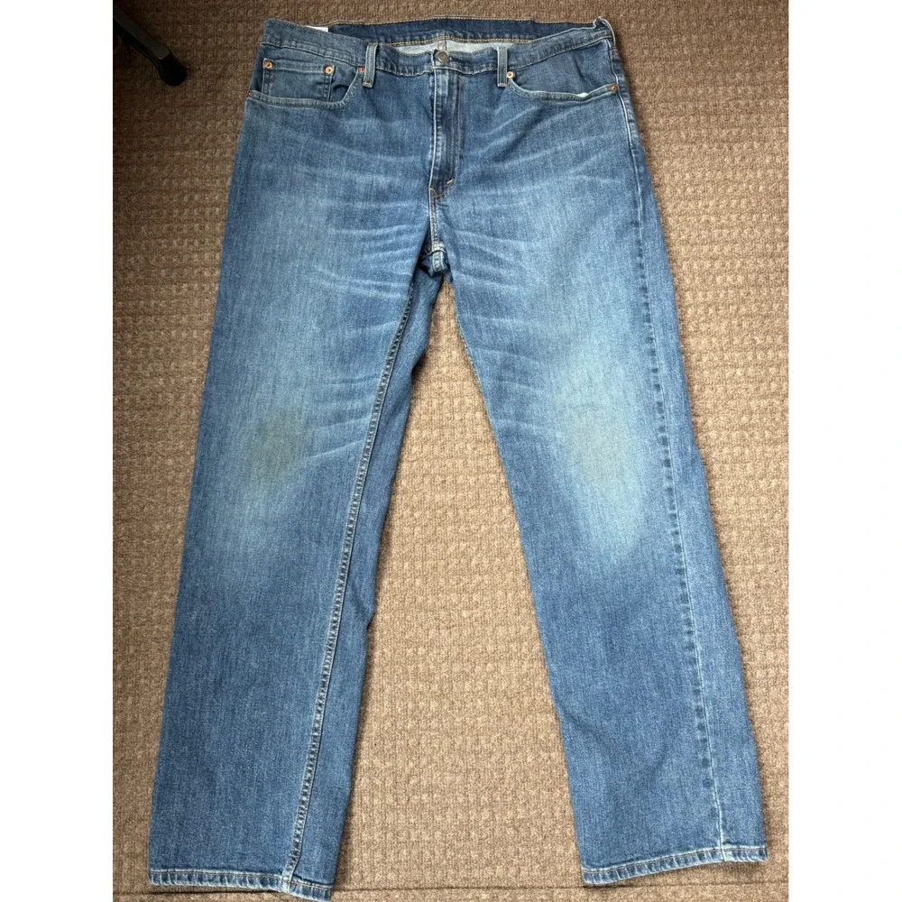 Levi's 559 Relaxed Straight Jeans Men's W38 L34 Blue‎ Denim Casual Everyday